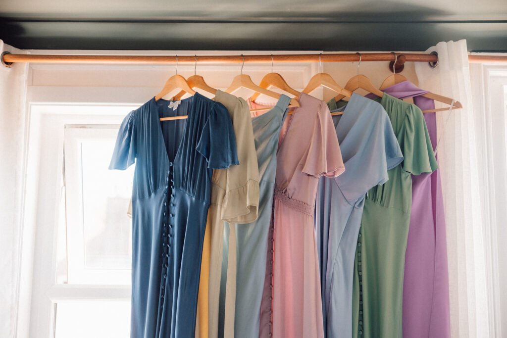 Pastel Bridesmaids Dresses