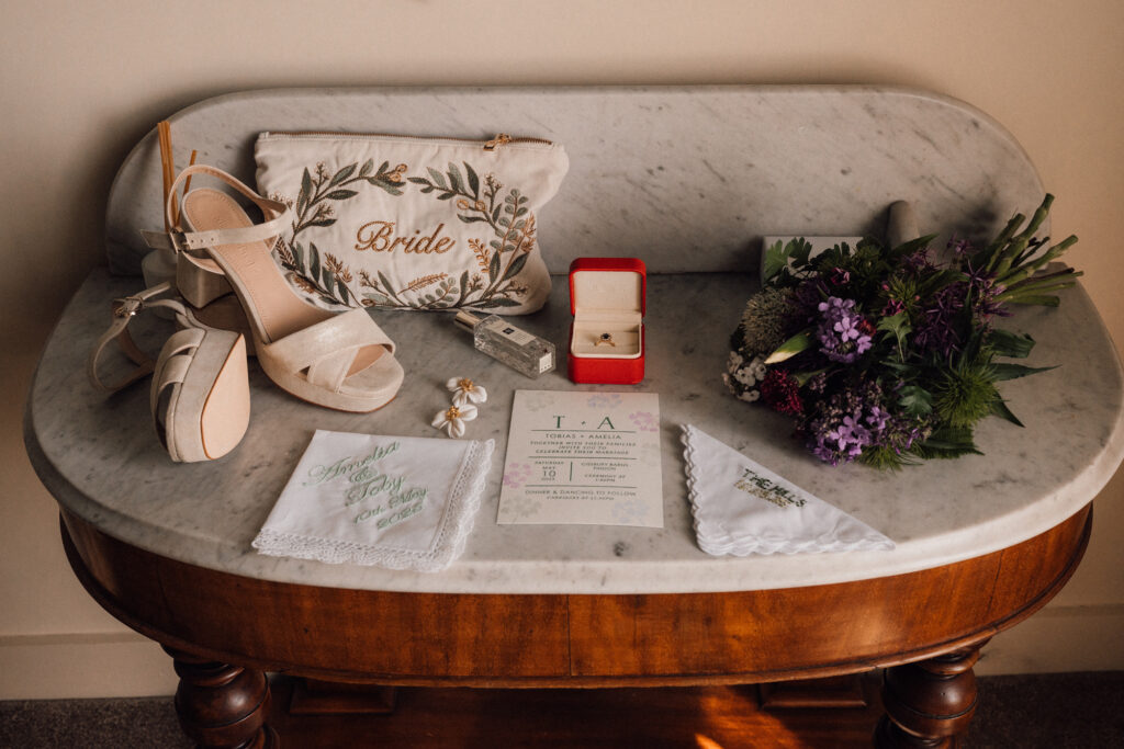 Bridal Details, Cissbury Wedding Barns
